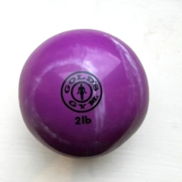 Gold's Gym Poids Chevilles/poignets 3 Lb (1,5 Lb X 2) Violet - Lot De 2 - Neuf